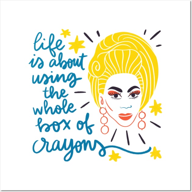 Rupaul quote Wall Art by Awesome quotes